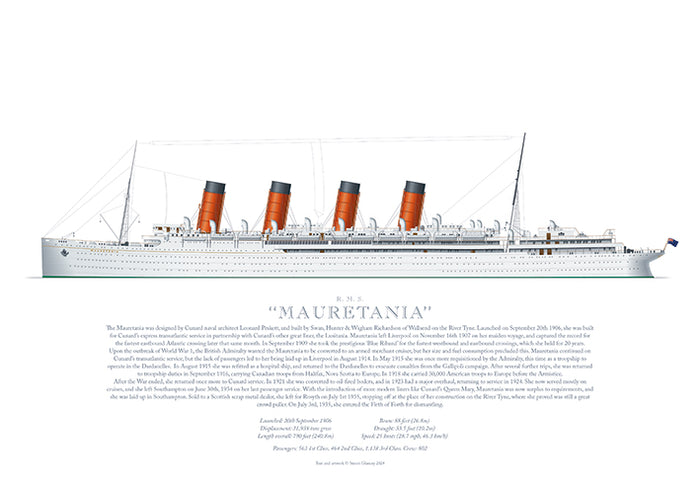 R.M.S. Mauretania (1934 livery)