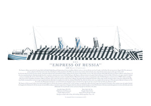 Empress of Russia dazzle camouflage