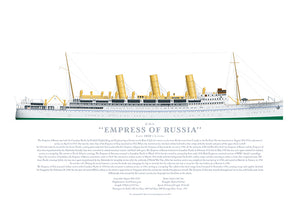 RMS Empress of Russia white