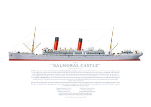 RMS Balmoral Castle 1909