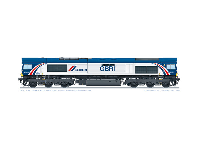 Class 66780 'The Cemex Express'