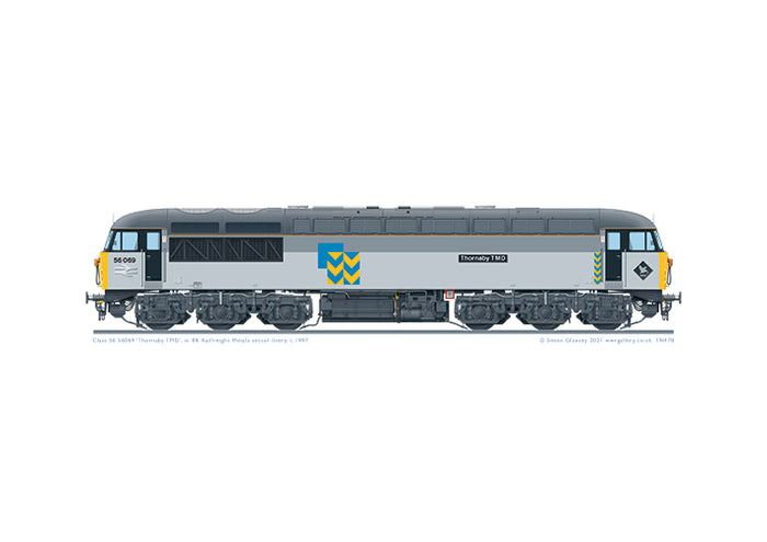 Class 56 56069 'Thornaby TMD'