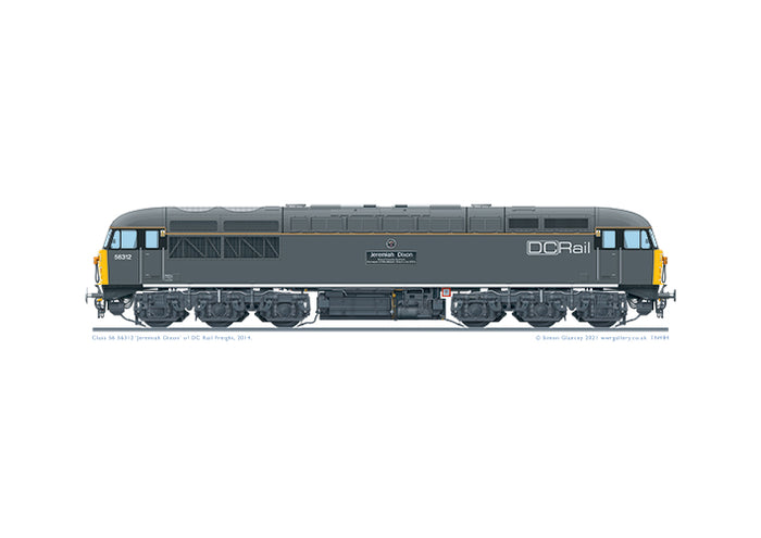 Class 56 56312 'Jeremiah Dixon'