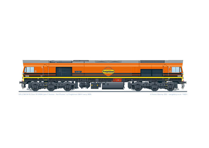 Class 59 59206 Freightliner