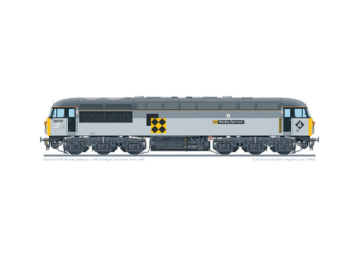 Class 56 56130 'Wardley Opencast'