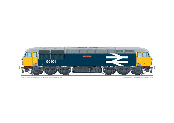 Class 56 56101 'Frank Hornby'