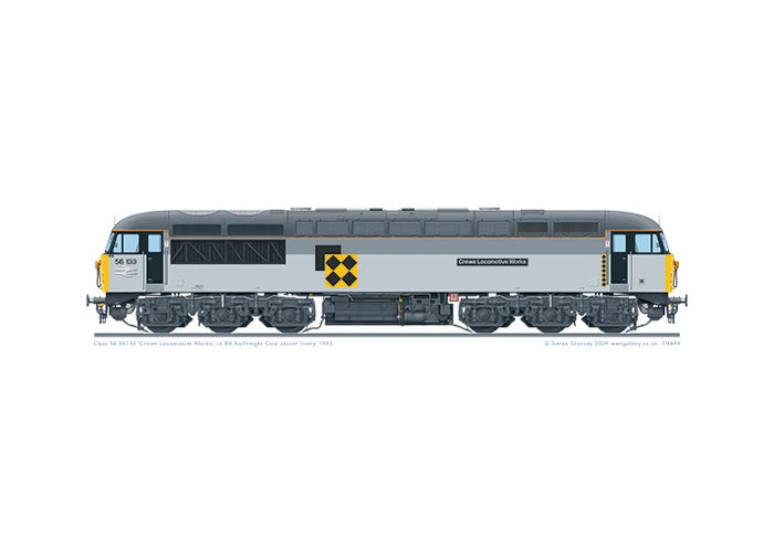 Class 56 56133 'Crewe Locomotive Works'