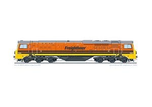 Class 70 70020 Freightliner orange livery