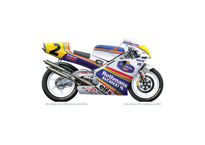 honda nsr 500 rothmans